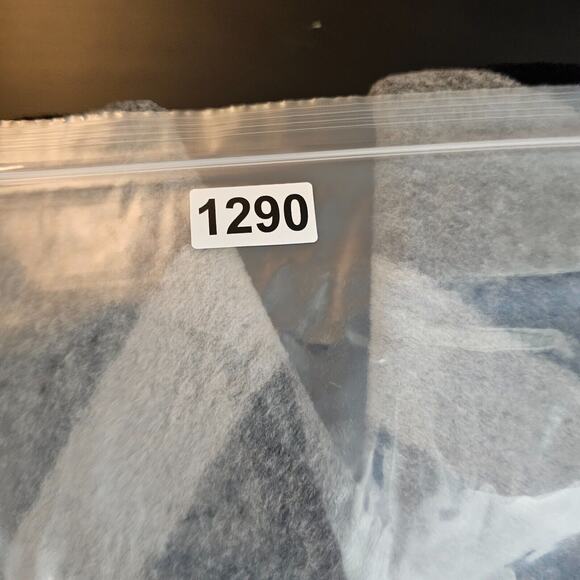 Chicos Womens Button Cardigan Coat Sz 0 Black and White Draped Wool Blend - Picture 12 of 12